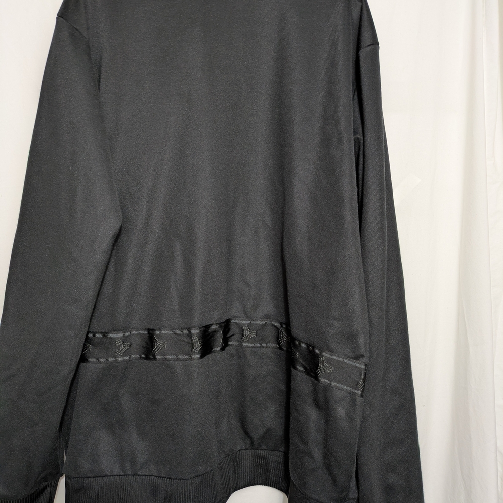 Adidas Men's Black Full-Zip Track Jacket - Picture 6 of 10